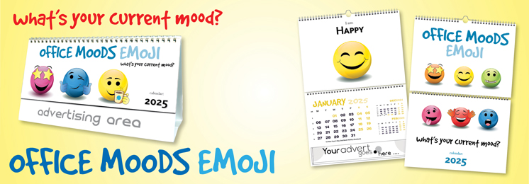 office moods emoji calendar